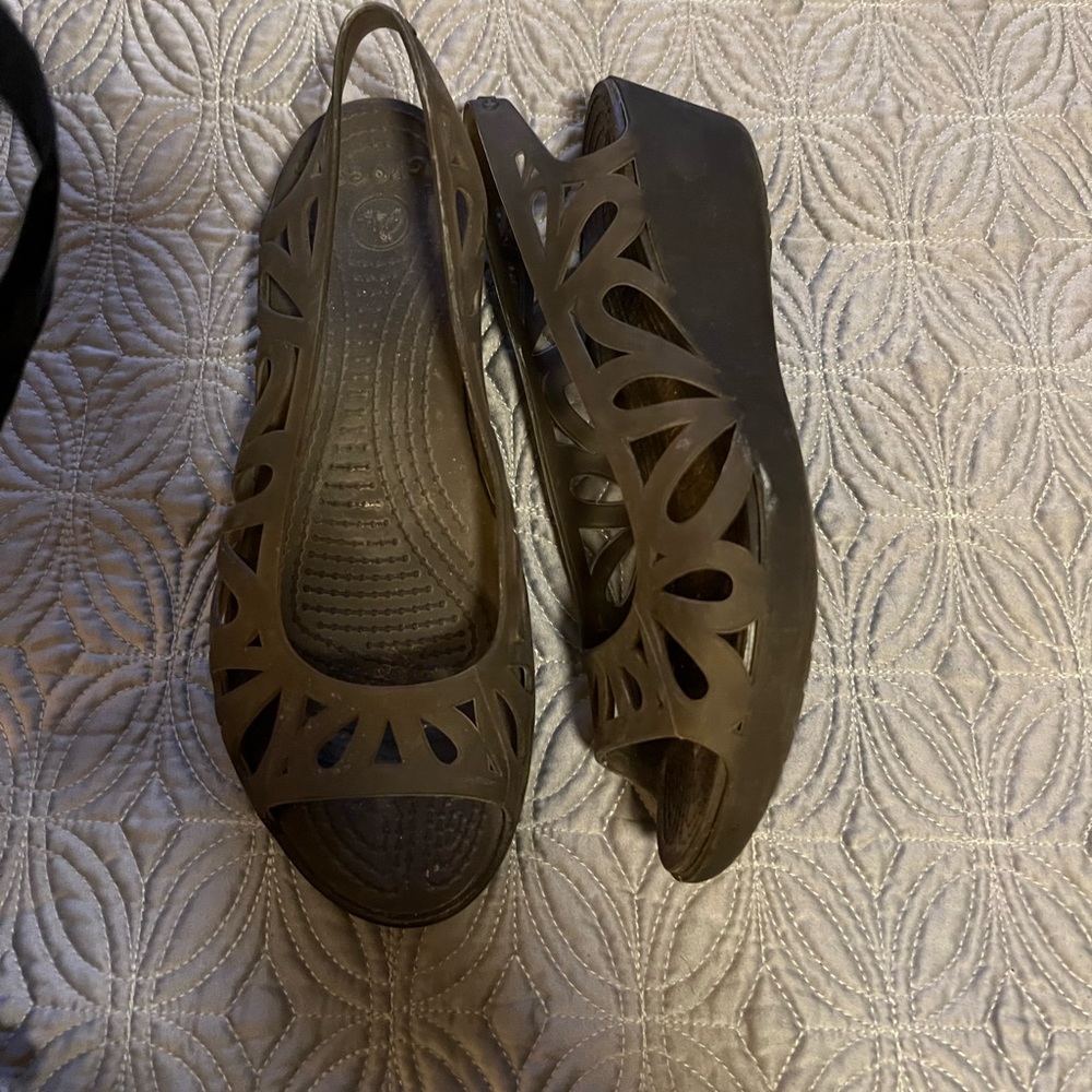 Croc Sandles. Water Proof. Well Loved.